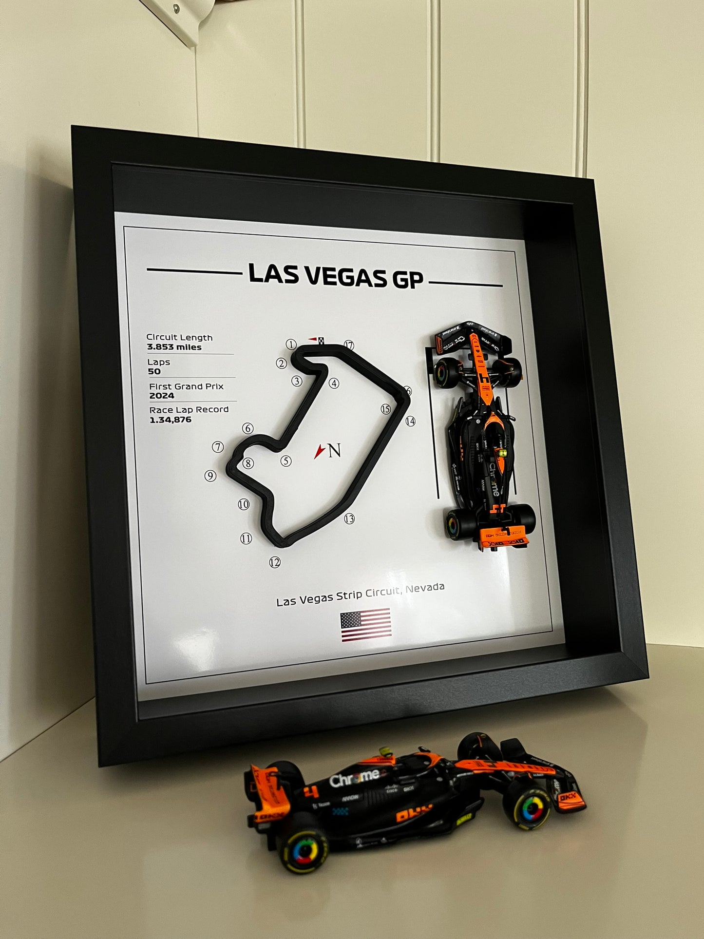 Crea tu cuadro de Formula 1: Circuito + Piloto