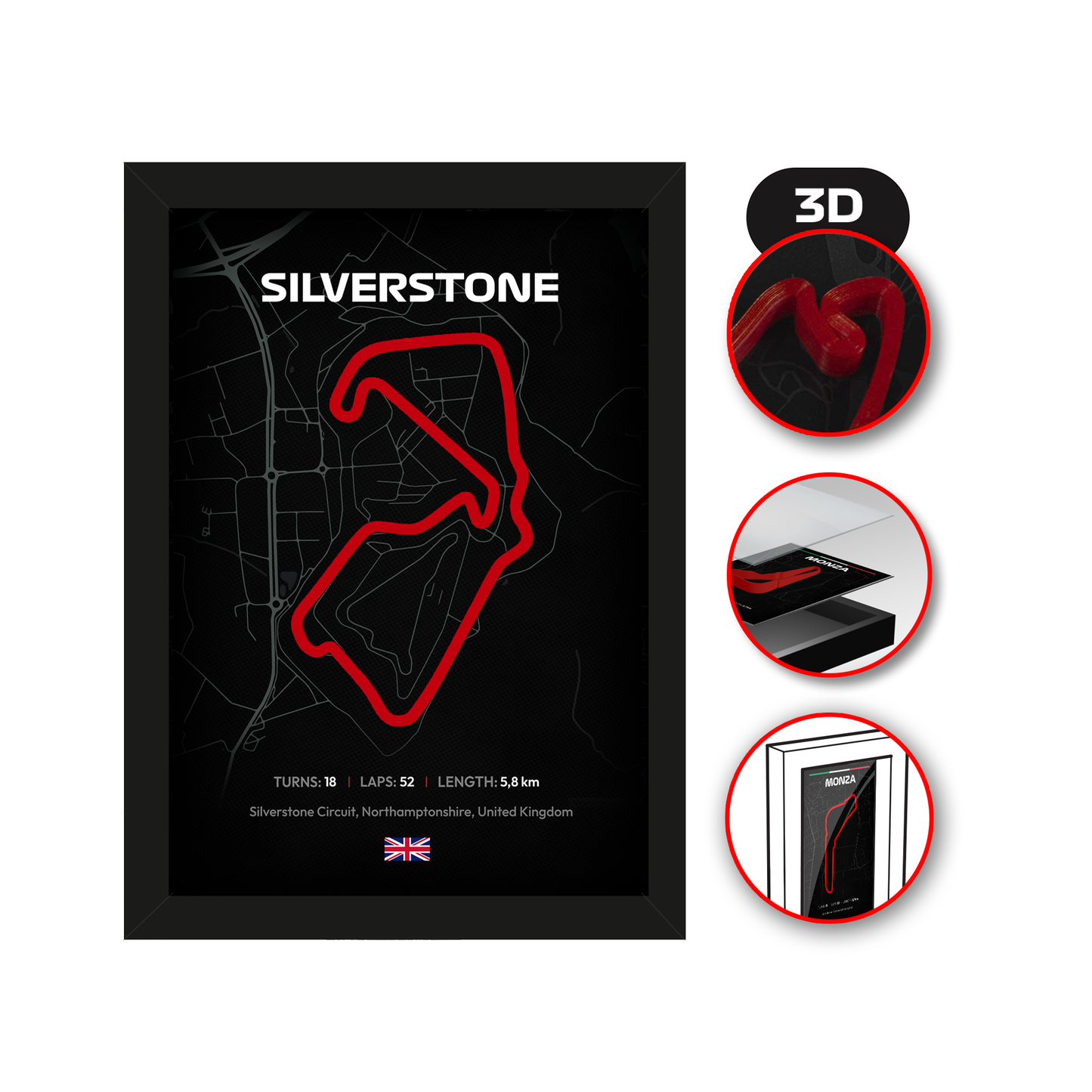 British GP Circuito 3D - Silverstone