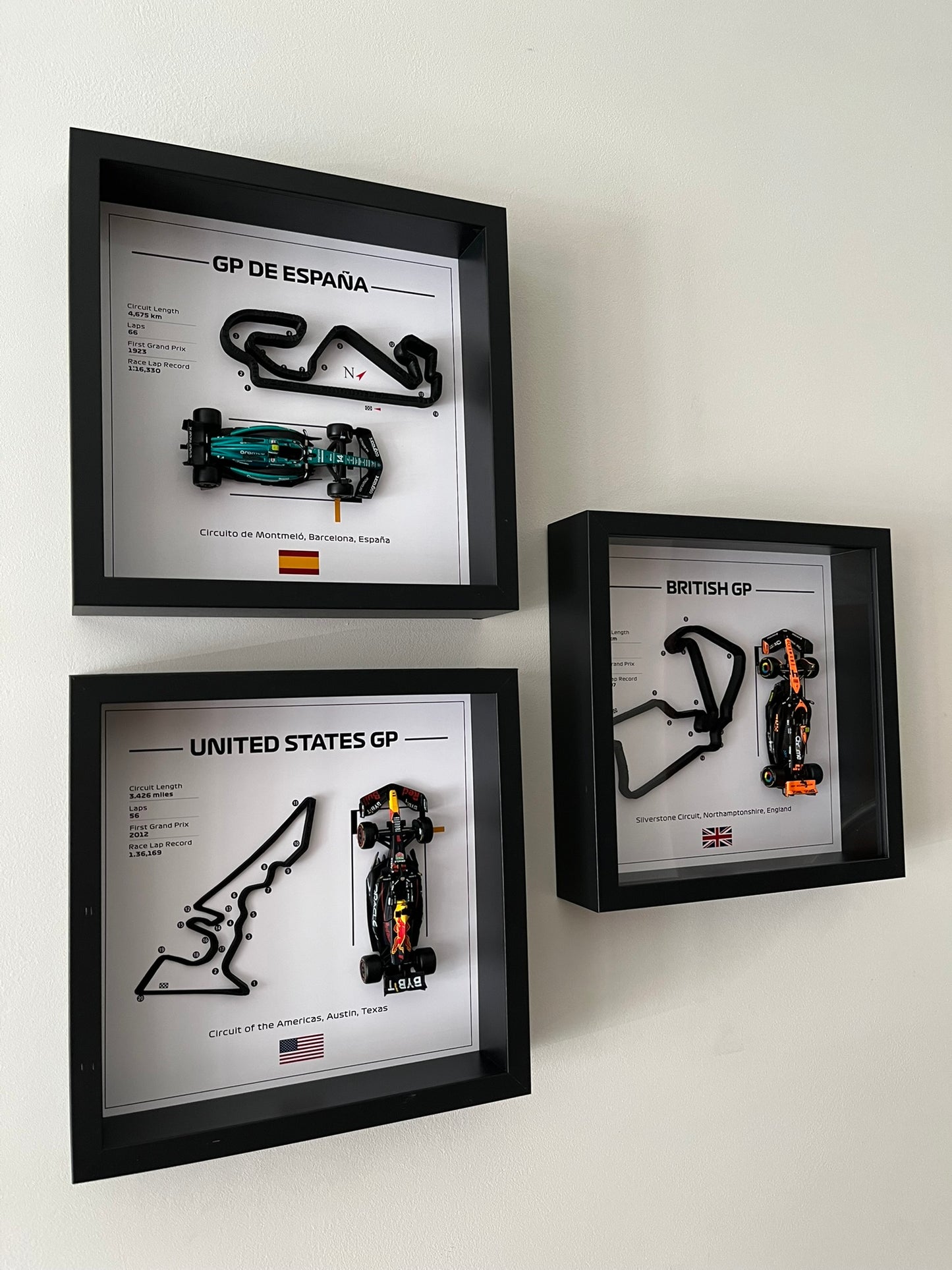 Crea tu cuadro de Formula 1: Circuito + Piloto