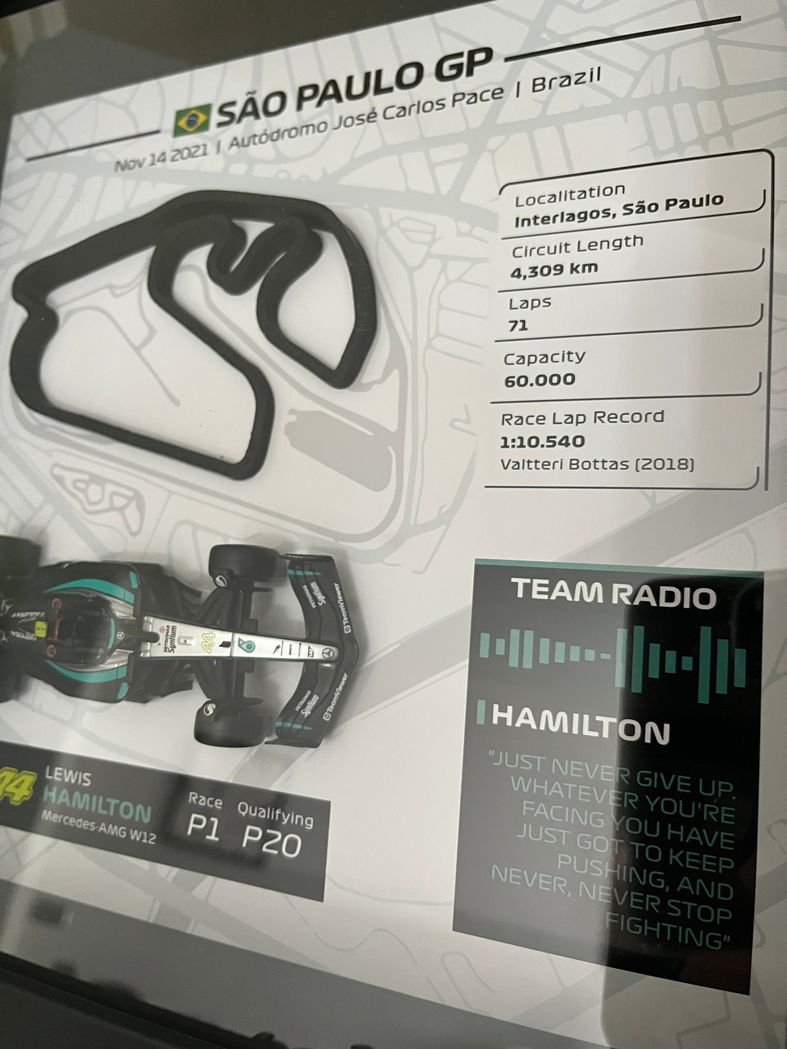 GP São Paulo 2021 - Lewis Hamilton