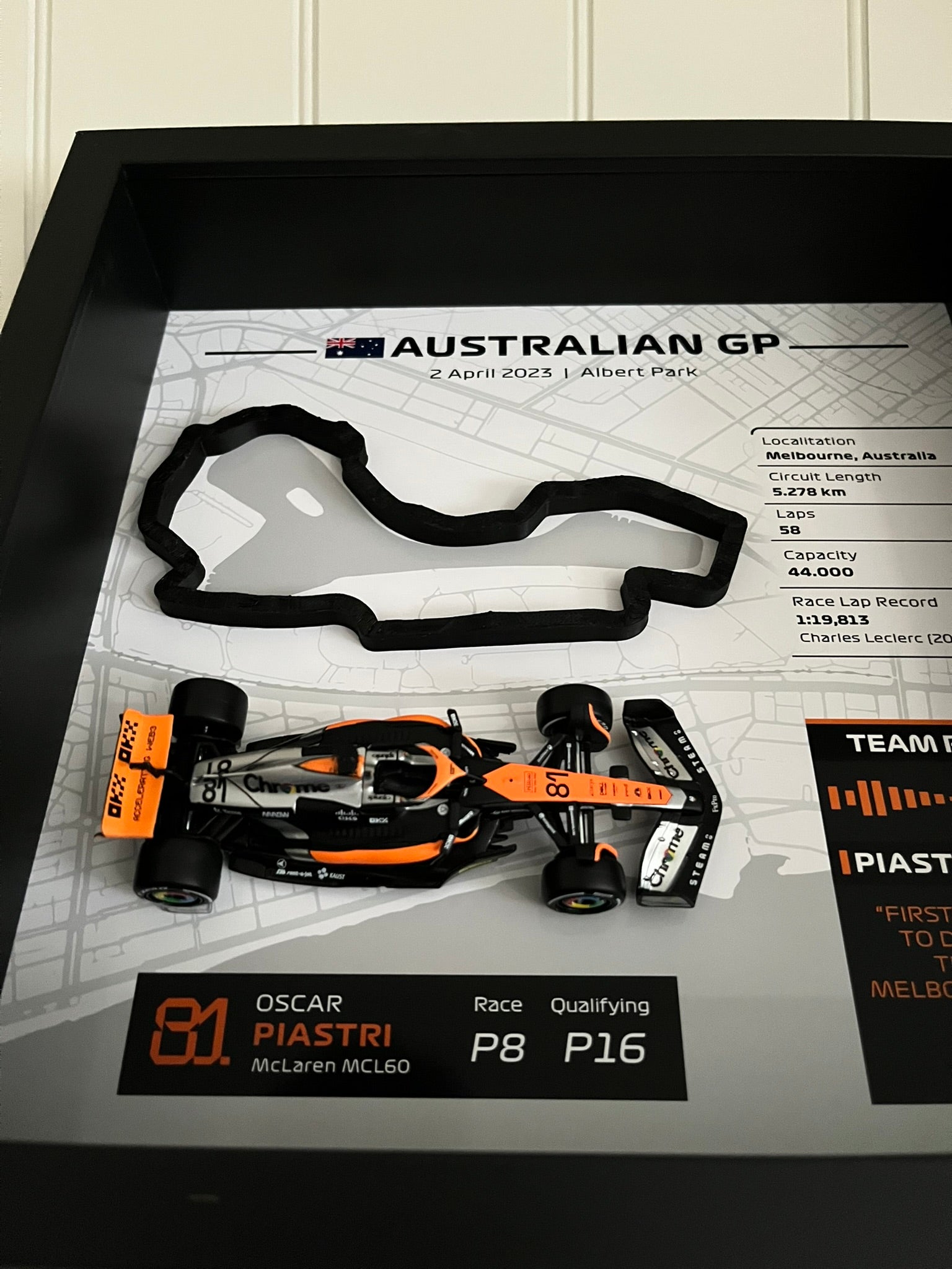 GP Australian 2023 – Oscar Piastri Debut