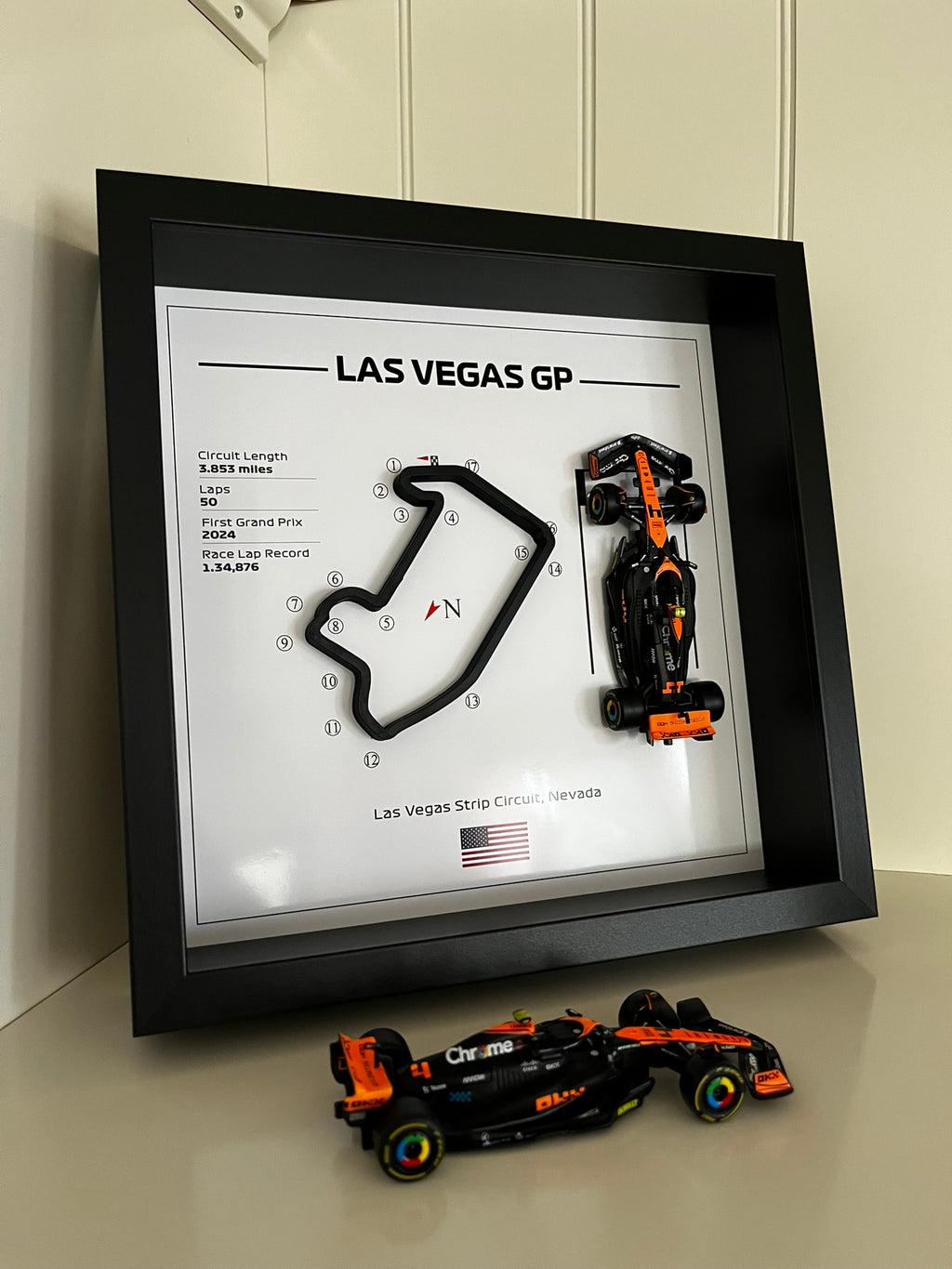 Crea tu cuadro de Formula 1: Circuito + Piloto