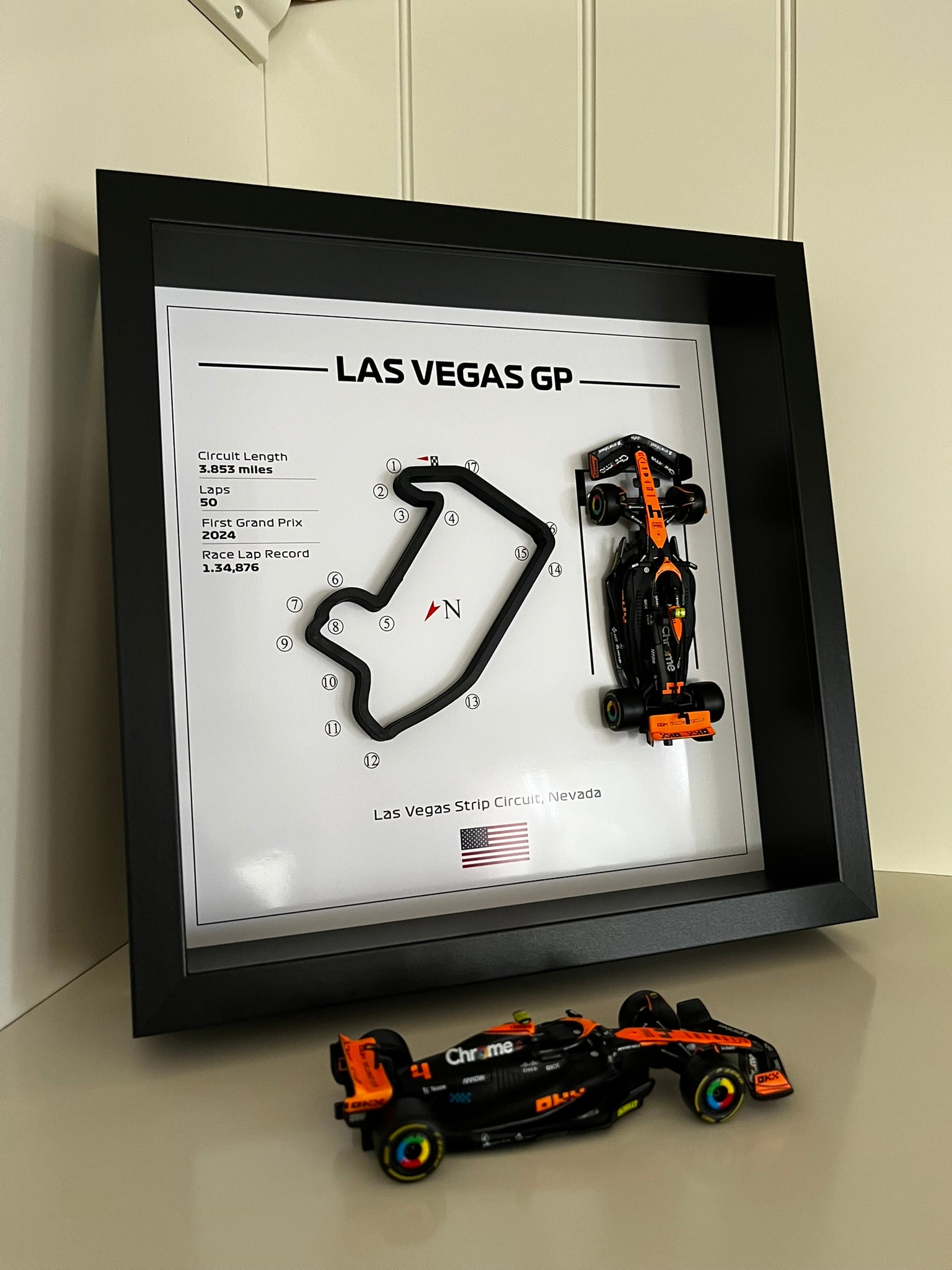 Crea tu cuadro de Formula 1: Circuito + Piloto