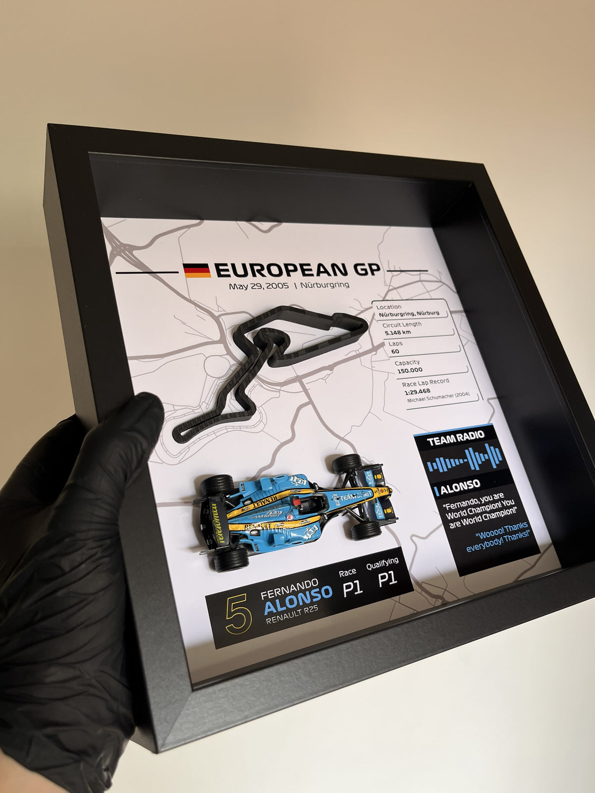 Gran Premio de Europa 2005,  Nürburgring — Fernando Alonso, Renault R25