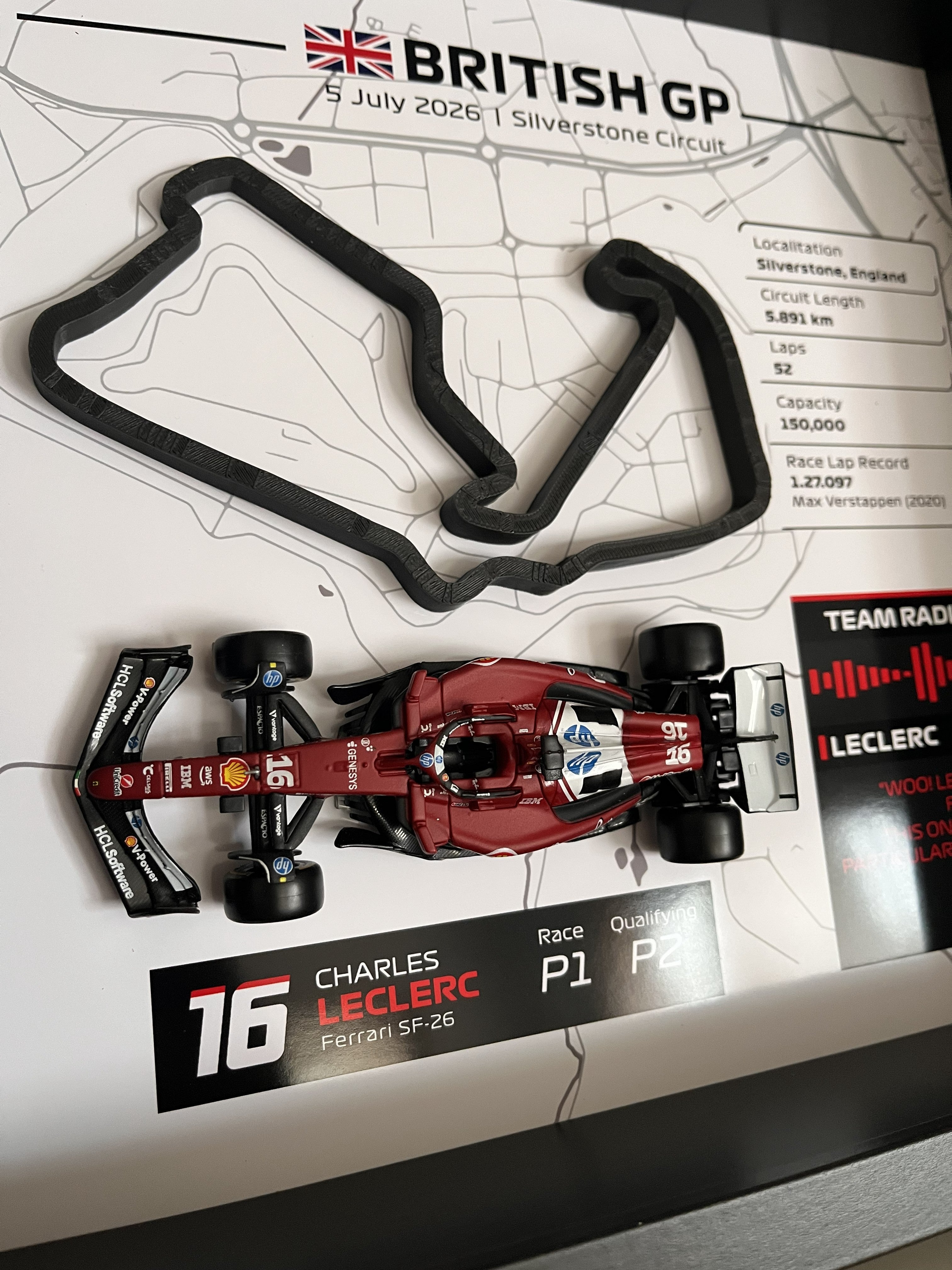 GP Silverstone 2026 – Chrales Leclerc