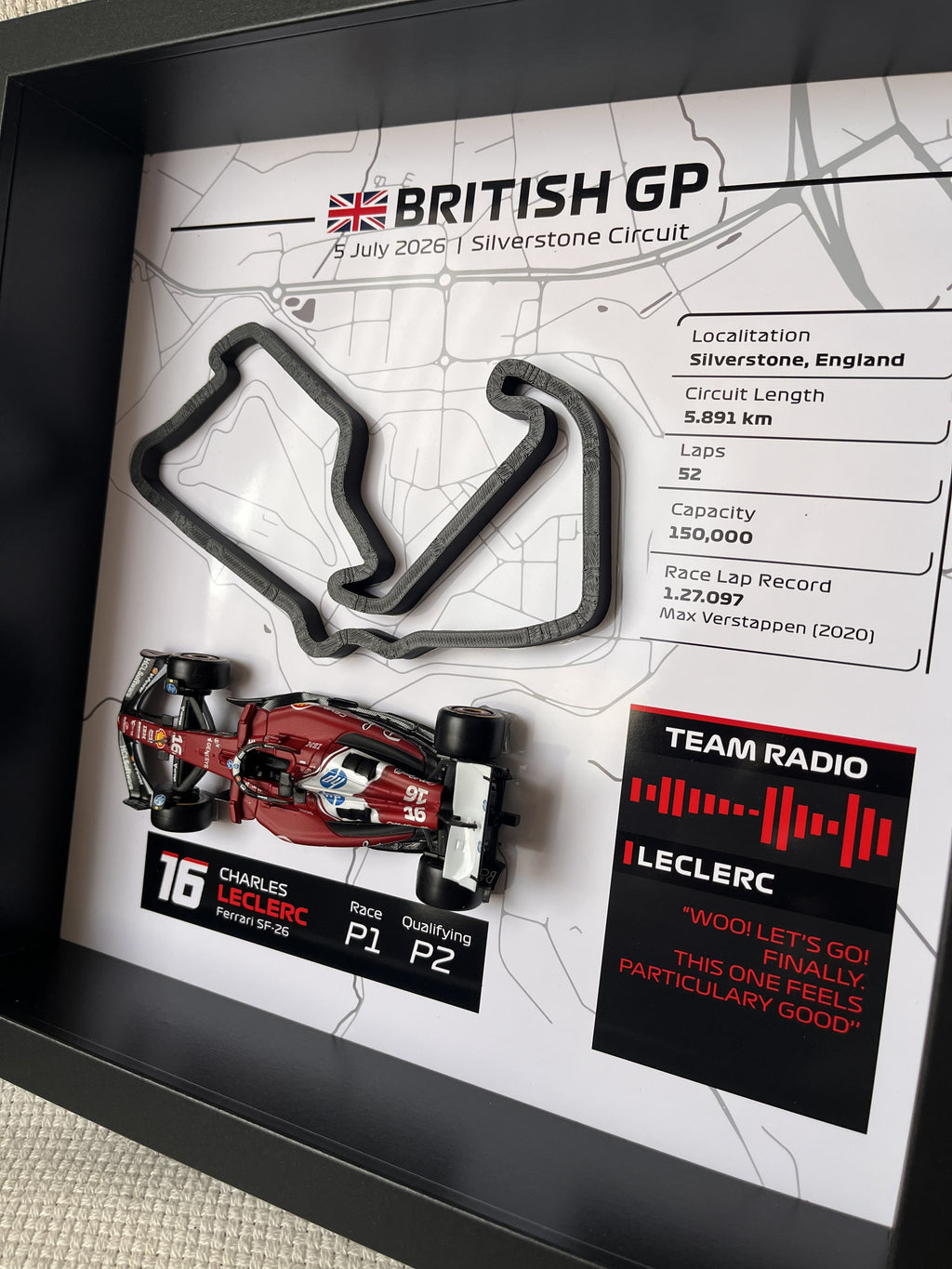 GP Silverstone 2026 – Chrales Leclerc