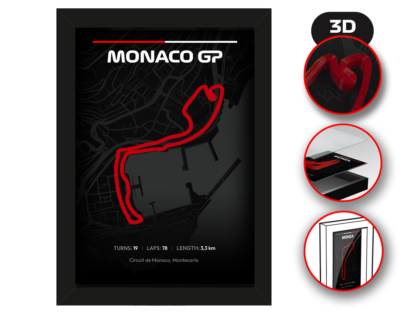 Mónaco GP Circuito 3D - Montecarlo