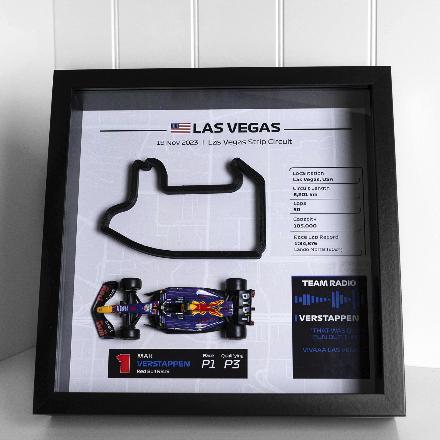 Las Vegas GP 2023 - Max Verstappen (Special Edition)