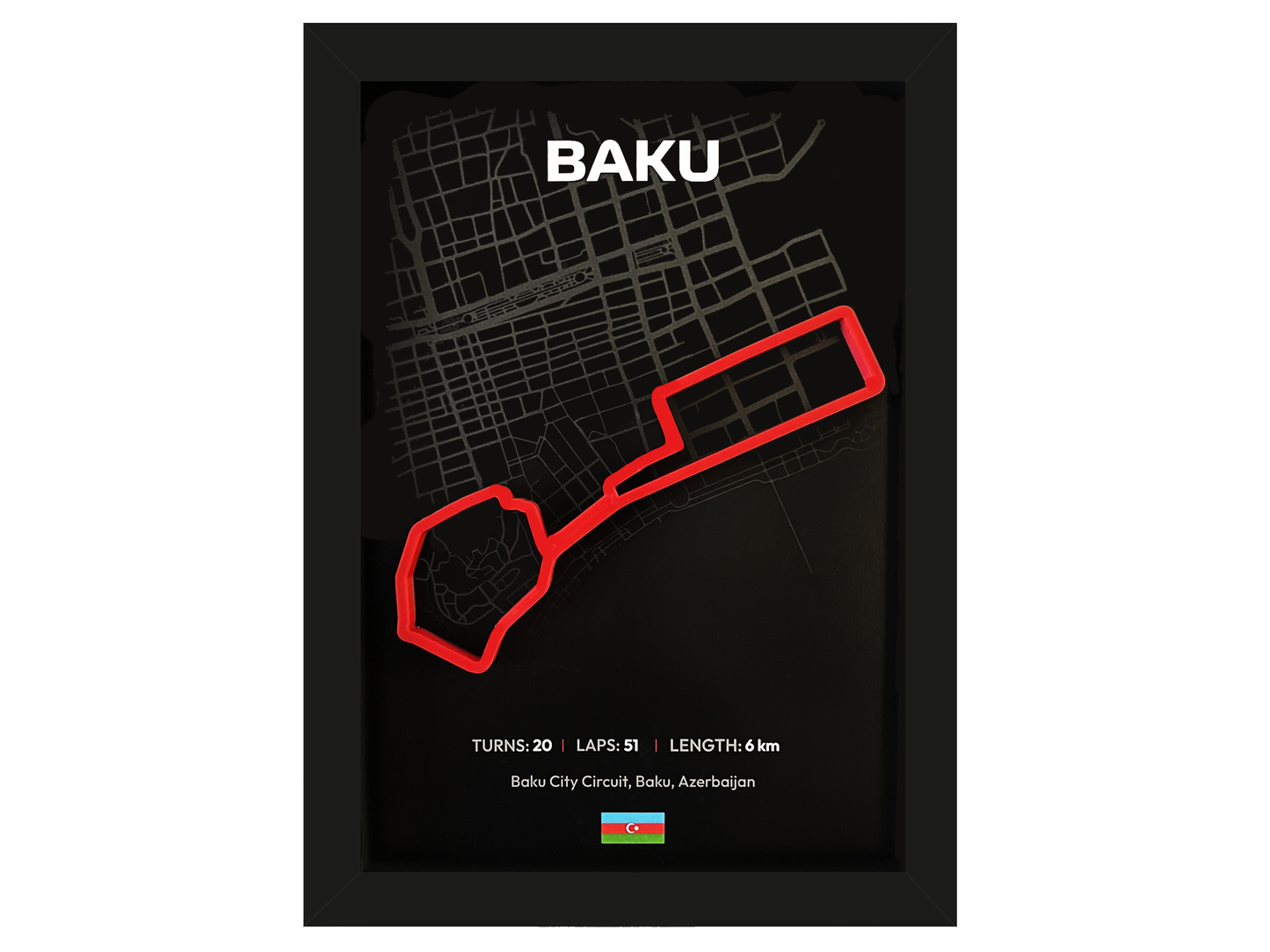 Azerbaijan GP Circuito 3D - Baku