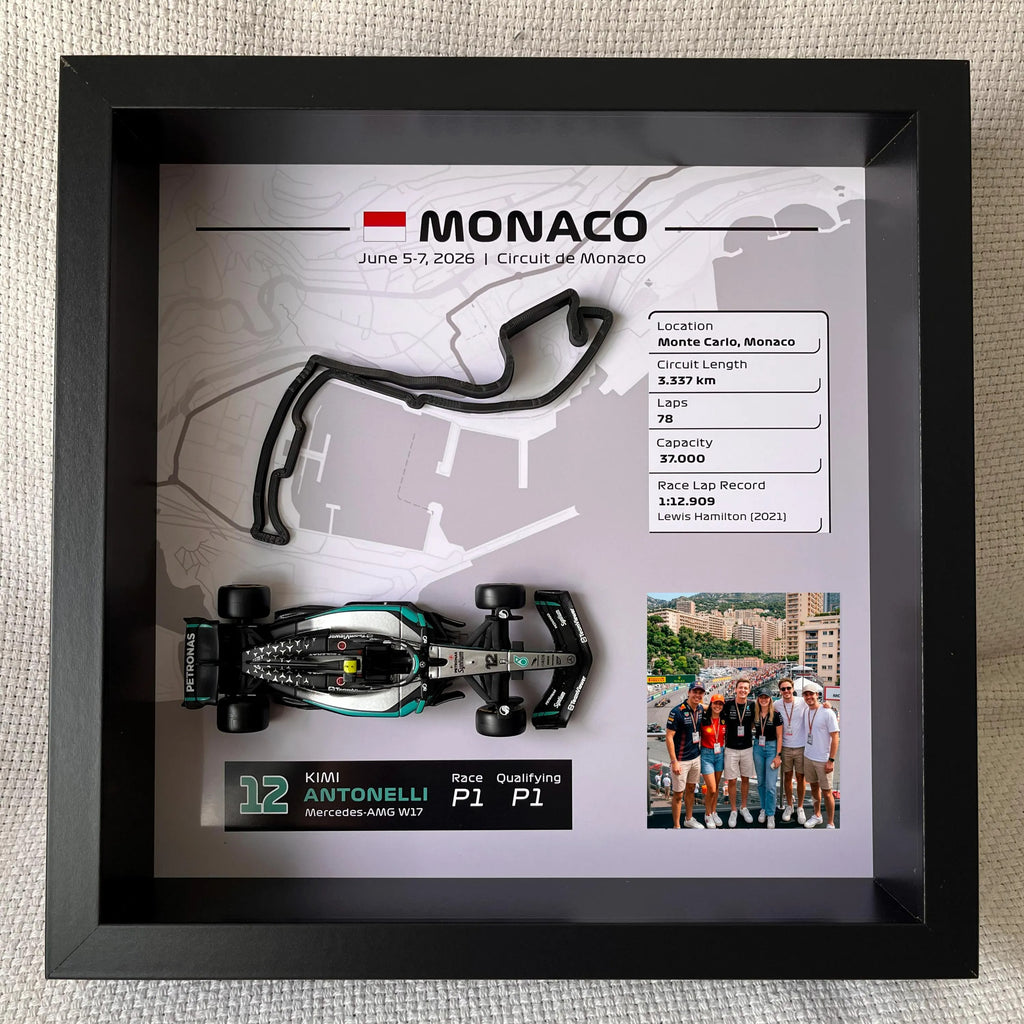 Personaliza tu cuadro 3D de F1 + Fotografía