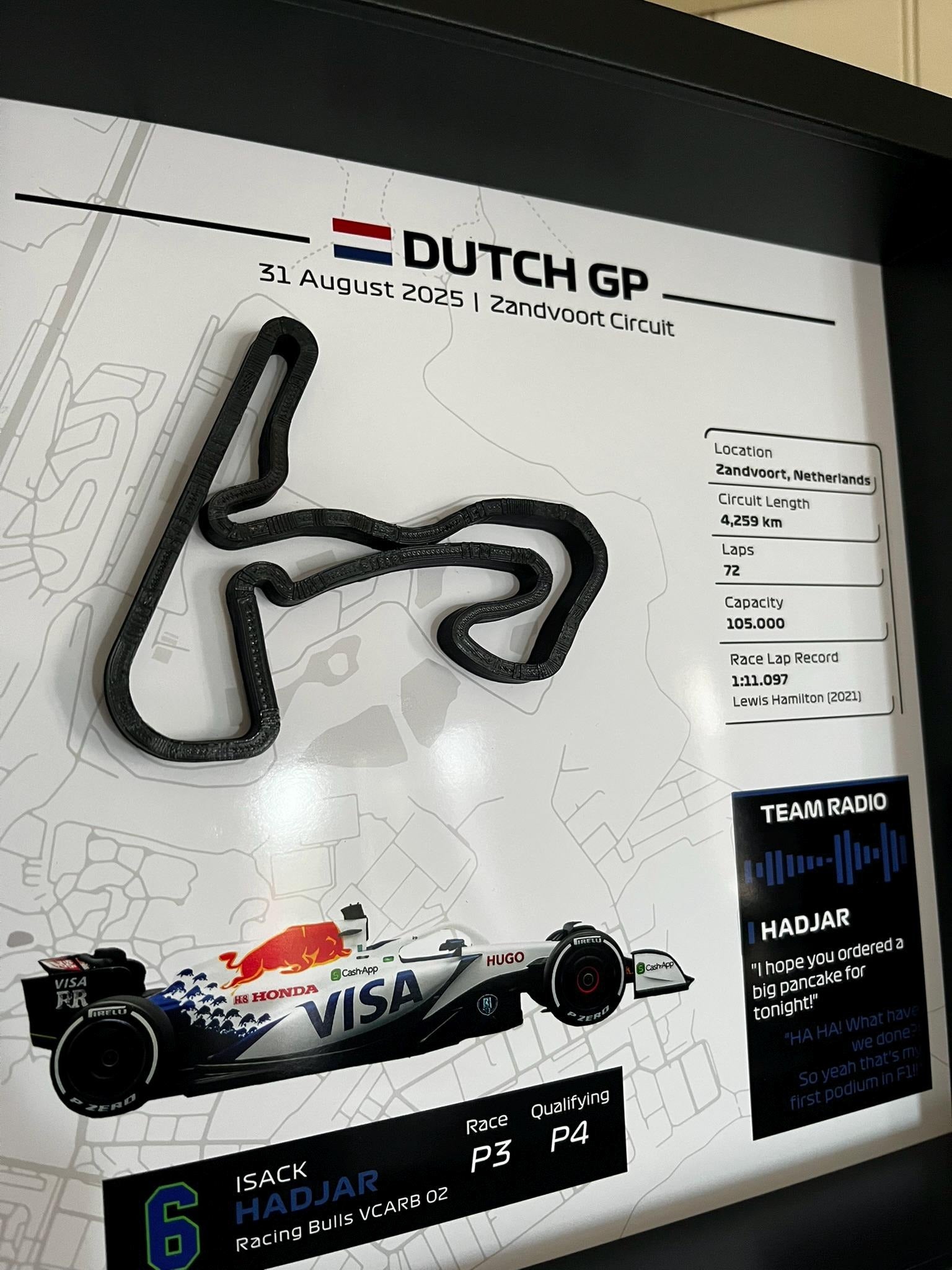 GP Dutch 2025 - Isack Hadjar
