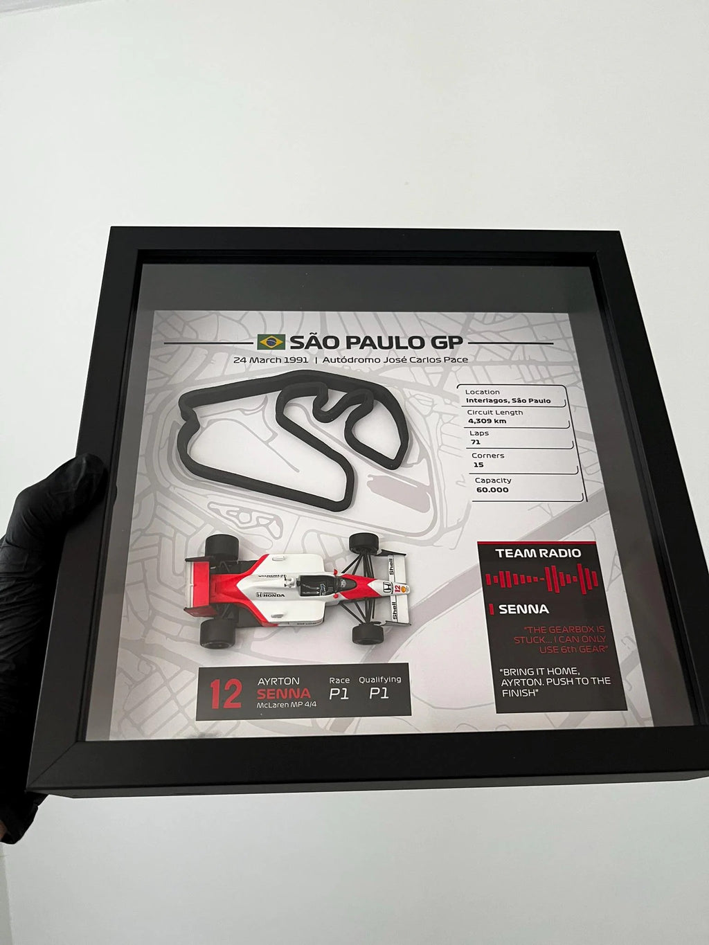 GP Brasil 1991 - Ayrton Senna