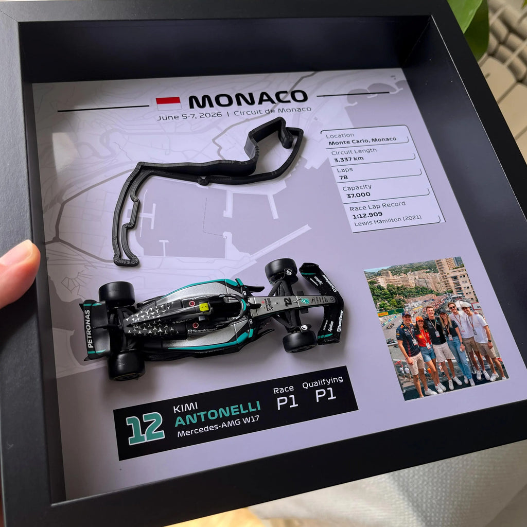 Personaliza tu cuadro 3D de F1 + Fotografía