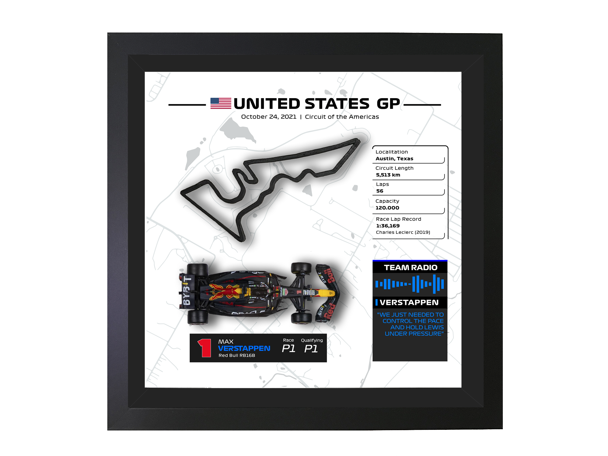 GP USA Americas 2021 - Max Verstappen