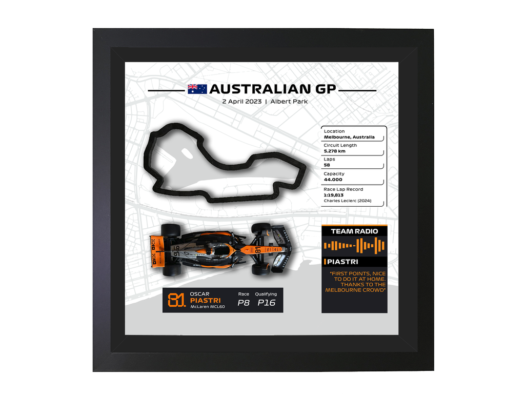 GP Australian 2023 – Oscar Piastri Debut